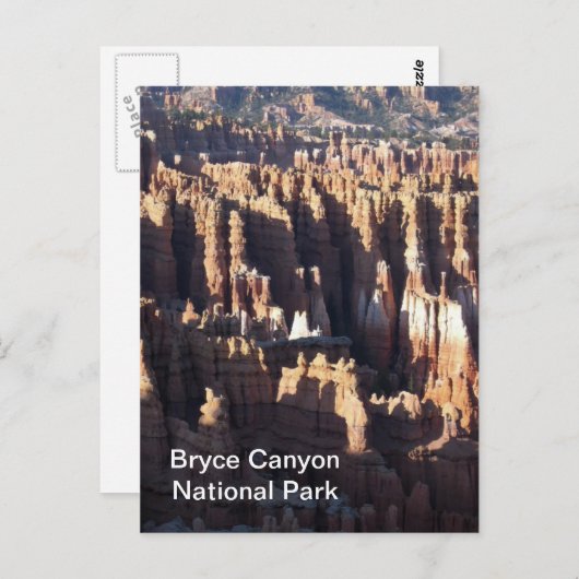 Bryce Canyon Briefkaart (Voorkant / Achterkant)