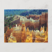 Bryce Canyon Briefkaart (Voorkant)