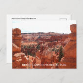 Bryce Canyon Briefkaart (Voorkant / Achterkant)