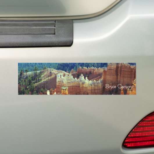 Bryce Canyon Bumpersticker (Op auto)