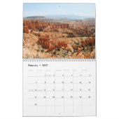 Bryce Canyon Calendar Kalender (Feb 2027)