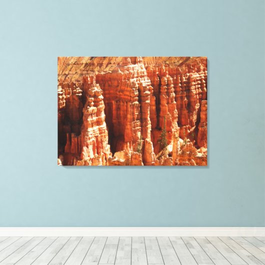 Bryce Canyon Canvas Afdruk (Insitu (Houten vloer))