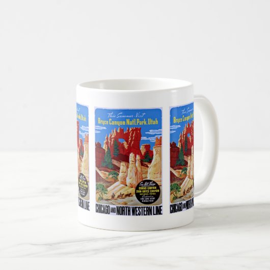 Bryce Canyon Coffee Mok (Voorkant rechts)