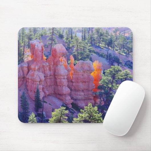 Bryce Canyon Ggloeien Muismat (Met muis)