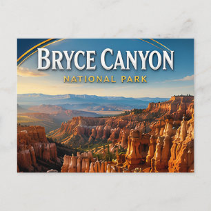 Bryce Canyon Hoodoos Nationaal Park Briefkaart