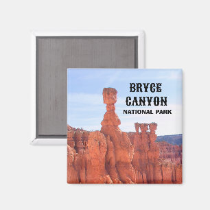 Bryce Canyon hoodoos Thor's hamer, Drie Wijzen Magneet