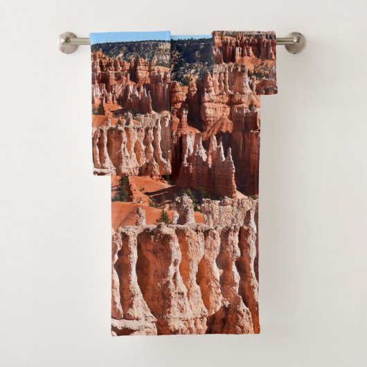 Bryce Canyon Hoodoos Utah Zuidwest Bad Handdoek (Insitu)