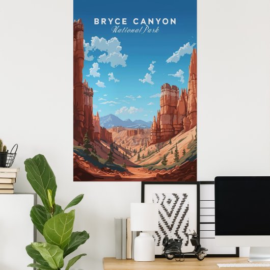 Bryce Canyon I Poster (Thuiskantoor)