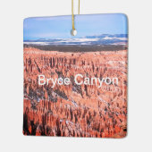 Bryce Canyon kerstversiering Keramisch Ornament (Links)