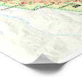 Bryce Canyon map poster (Hoek)