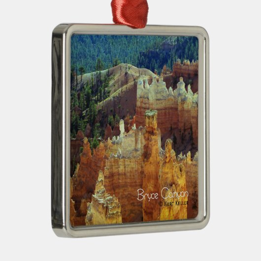 Bryce Canyon Metalen Ornament (Rechts)