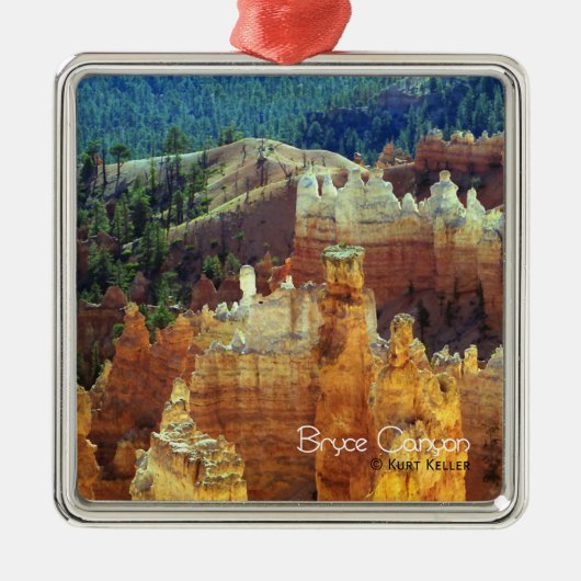 Bryce Canyon Metalen Ornament (Voorkant)