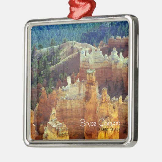 Bryce Canyon Metalen Ornament (Links)