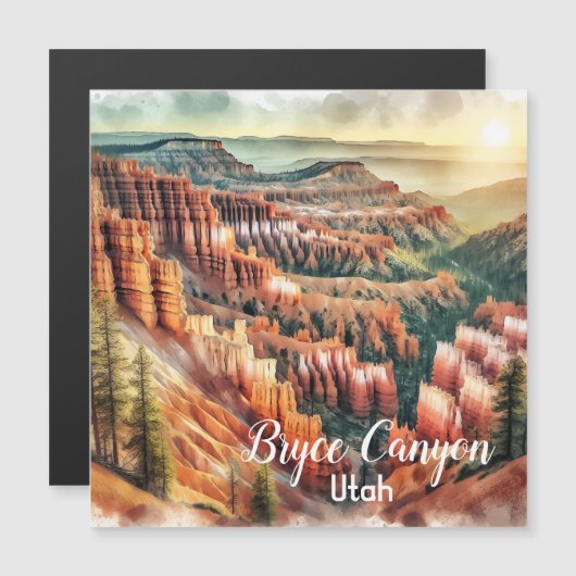 Bryce Canyon, Nationaal park Utah (Voorkant / Achterkant)