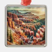 Bryce Canyon, Nationaal park Utah Metalen Ornament (Voorkant)