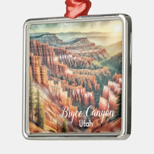 Bryce Canyon, Nationaal park Utah Metalen Ornament (Links)