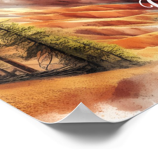 Bryce Canyon, Nationaal park Utah Poster (Hoek)