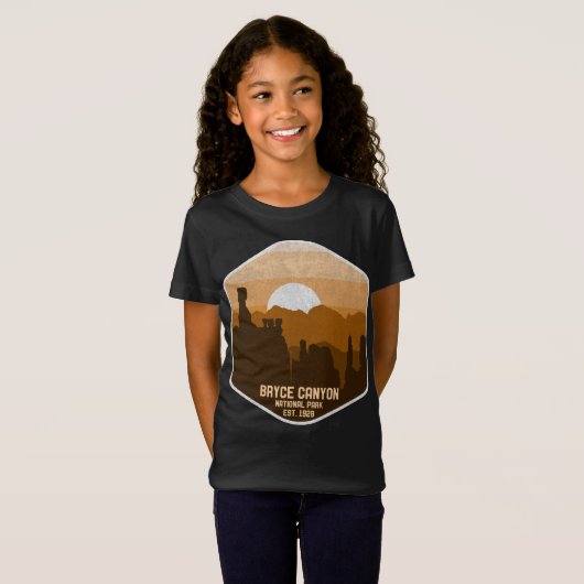  Bryce Canyon Nationaal Park Utah Souvenir T-shirt (Voorkant volledig)