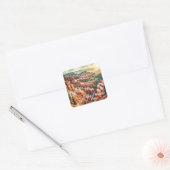 Bryce Canyon, Nationaal park Utah Vierkante Sticker (Envelop)