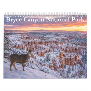 Bryce Canyon National Park-agenda Kalender