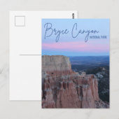 Bryce Canyon National Park Ansichtkaart Briefkaart (Voorkant / Achterkant)