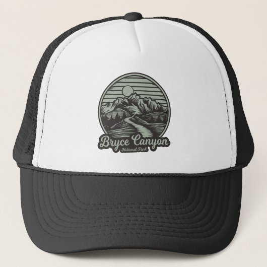 Bryce Canyon National Park Bergpad Trucker Pet (Voorkant)