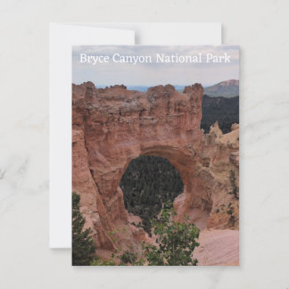 Bryce Canyon National Park briefkaart
