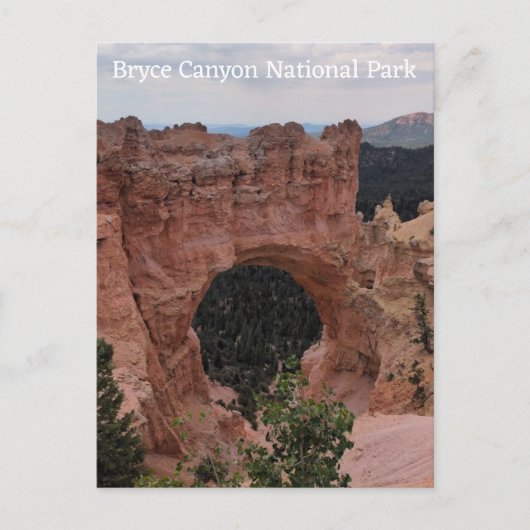 Bryce Canyon National Park briefkaart (Voorkant)
