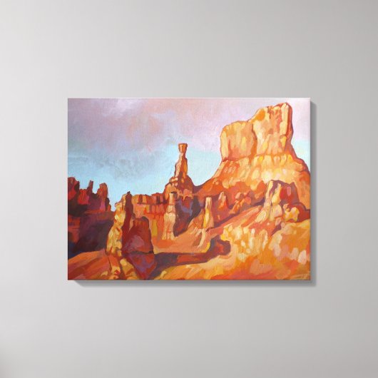 Bryce Canyon National Park Canvas Afdruk (Voorkant)