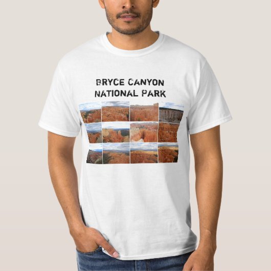 Bryce Canyon National Park Collage Shirt (Voorkant)