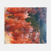 Bryce Canyon National Park Fleece Blanket Deken (Voorkant (Horizontaal))