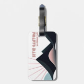 Bryce Canyon National Park Gekleurde heuvels Bagagelabel (Achterkant verticaal)