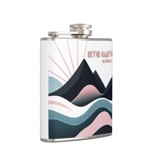 Bryce Canyon National Park Gekleurde heuvels Heupfles (Rechts)