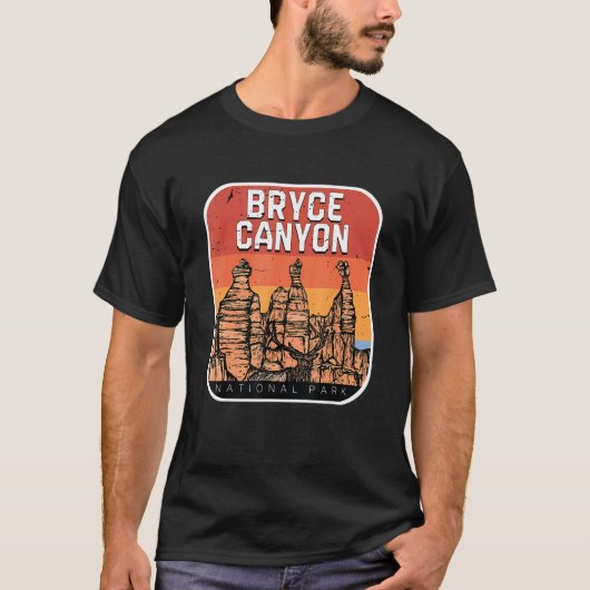 Bryce Canyon National Park Hike Natuur Souvenir Ut T-shirt (Voorkant)