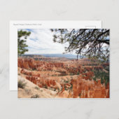 Bryce Canyon National Park Hoodos Briefkaart (Voorkant / Achterkant)
