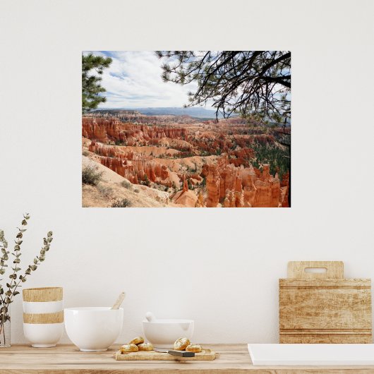 Bryce Canyon National Park Hoodos Poster (Keuken)