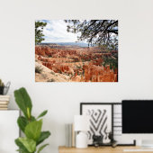 Bryce Canyon National Park Hoodos Poster (Thuiskantoor)