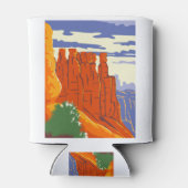 Bryce Canyon National Park in Paunsaugunt Plateau Blikjeskoeler (Achterkant)