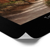 Bryce Canyon National Park Inspirerend Quote Poster (Hoek)