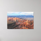 Bryce Canyon National Park Landscape Canvas Afdruk (Voorkant)