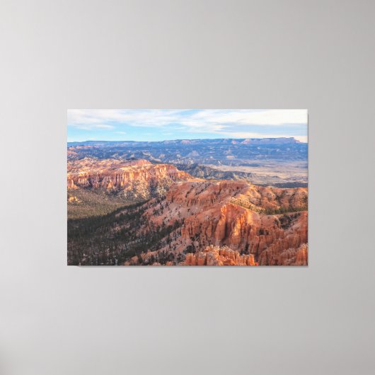 Bryce Canyon National Park Landscape Canvas Afdruk (Voorkant)