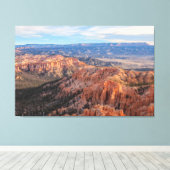 Bryce Canyon National Park Landschap Canvas Afdruk (Insitu (Houten vloer))