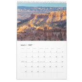 Bryce Canyon National Park Landschappen Kalender (Mar 2027)
