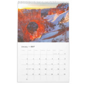 Bryce Canyon National Park Landschappen Kalender (Jan 2027)