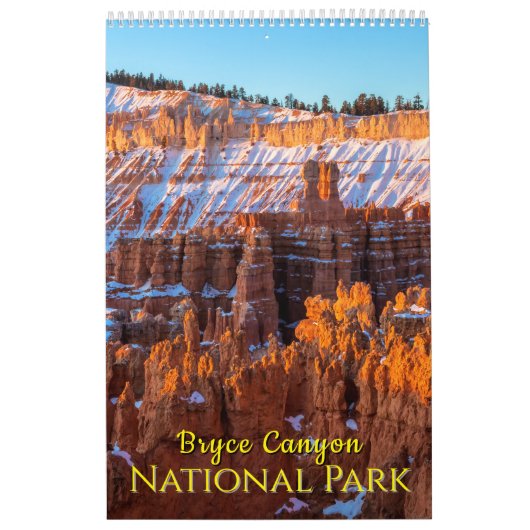 Bryce Canyon National Park Landschappen Kalender (Hoes)