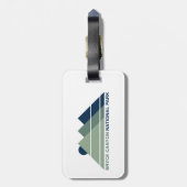 Bryce Canyon National Park Mountain Sun Bagagelabel (Achterkant verticaal)