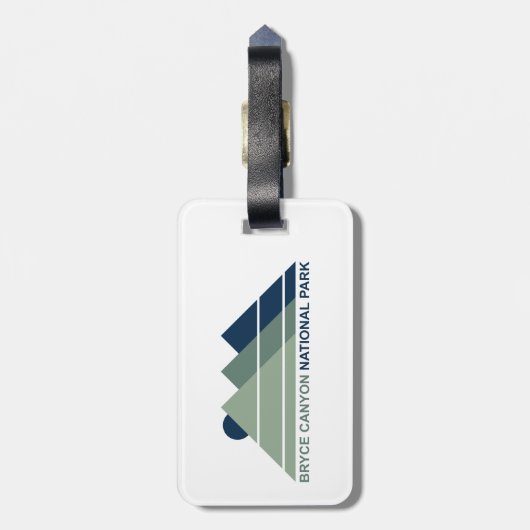Bryce Canyon National Park Mountain Sun Bagagelabel (Achterkant verticaal)
