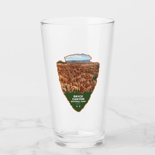 Bryce Canyon National Park Pijl Glas (Voorkant)