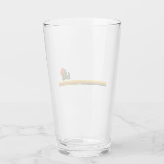 Bryce Canyon National Park Pine Trees Sun Glas (Achterkant)