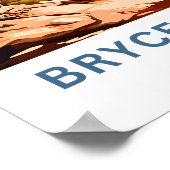 Bryce Canyon National Park Reisprint Poster (Hoek)